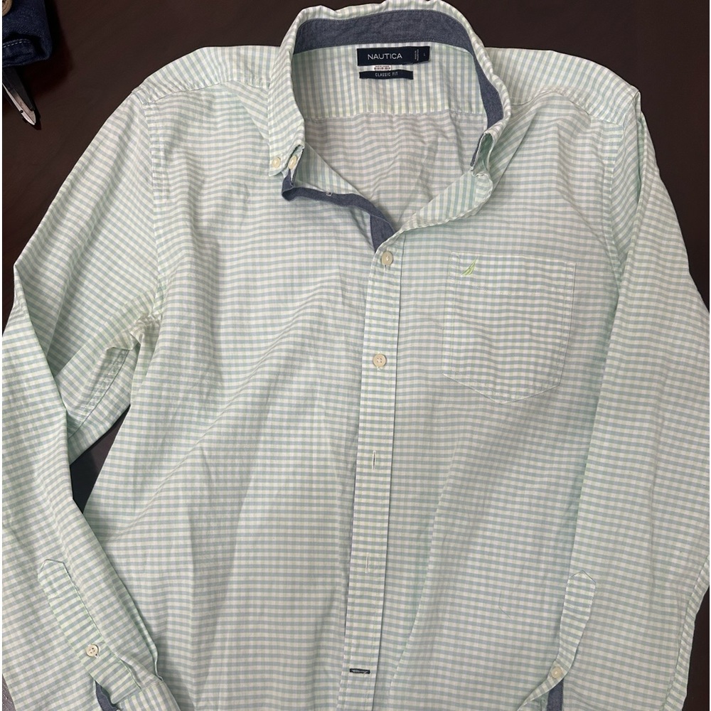 Long sleeve button down shirt